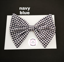 Load image into Gallery viewer, Gingham Bow