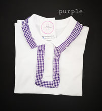 Load image into Gallery viewer, Gingham School Polo Shirts 3 years - 13 years