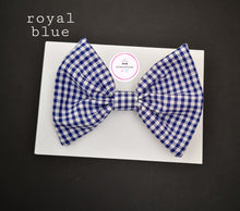 Load image into Gallery viewer, Gingham Bow