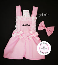 Load image into Gallery viewer, Plain Playsuit Personalised Outfit 0m - 10 years