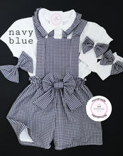 Load image into Gallery viewer, Gingham Playsuit School Uniform Outfit 2 years - 13 years