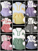 Load image into Gallery viewer, Gingham Skirts Uniform Outfit 2 years - 13 years