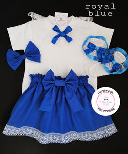 Plain Skirt Outfit Newborn - 10 years