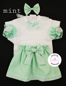 Plain Skirt Outfit Newborn - 10 years