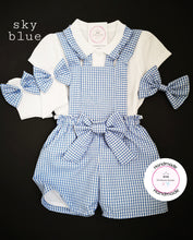 Load image into Gallery viewer, Gingham Playsuit School Uniform Outfit 2 years - 13 years