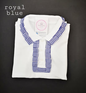 Gingham School Polo Shirts 3 years - 13 years