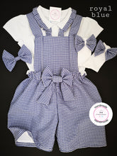 Load image into Gallery viewer, Gingham Playsuit School Uniform Outfit 2 years - 13 years