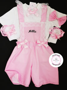 Plain Playsuit Personalised Outfit 0m - 10 years