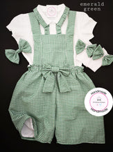 Load image into Gallery viewer, Gingham Playsuit School Uniform Outfit 2 years - 13 years