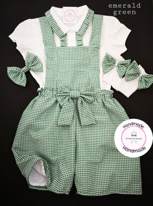 Gingham Playsuit School Uniform Outfit 2 years - 13 years