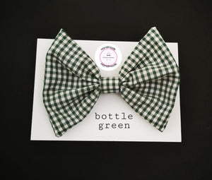 Gingham Bow