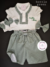 Load image into Gallery viewer, Gingham Personalised Short Uniform Outfit 2 years - 13 years