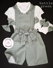 Load image into Gallery viewer, Gingham Playsuit School Uniform Outfit 2 years - 13 years