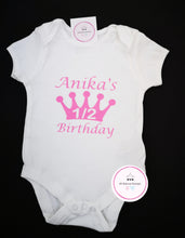 Load image into Gallery viewer, 1/2 Birthday Vest  3m-18 months