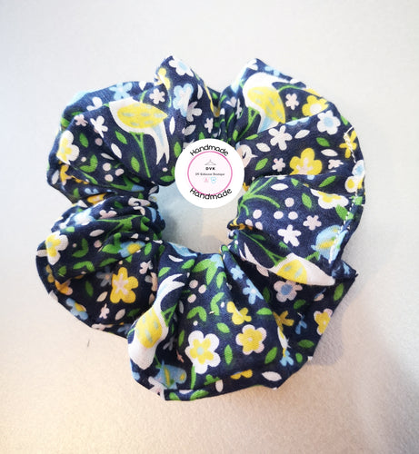 Bloom Bird Floral Scrunchie