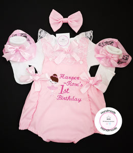 Ballerina Romper Outfit 0M - 2 YEARS