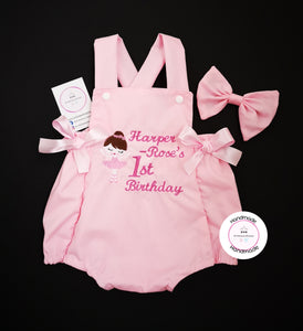 Ballerina Romper Outfit 0M - 2 YEARS