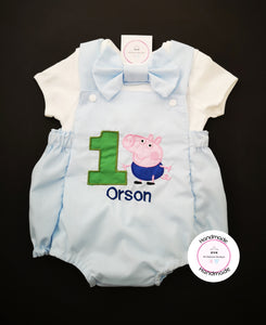 Peppa pig first birthday 2024 outfit