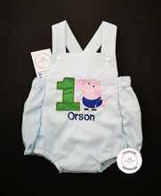 Load image into Gallery viewer, George Romper Birthday Outfit 0m -24 months