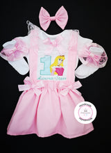 Load image into Gallery viewer, Beauty Princess Inspired Birthday Dress Outfit 0m -5 years