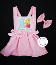 Load image into Gallery viewer, Beauty Princess Inspired Birthday Dress Outfit 0m -5 years