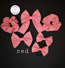 Load image into Gallery viewer, Bundle of Gingham Hairbows