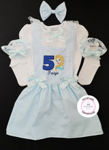 Load image into Gallery viewer, Elsa Inspired Dress Birthday Outfit 9m - 5 years