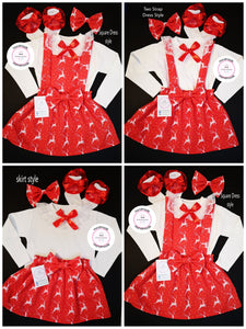 Reindeer Stars Outfits 0M - 5 years