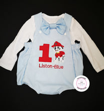 Load image into Gallery viewer, Marshall Inspired Birthday Romper Outfit 0m -24 months