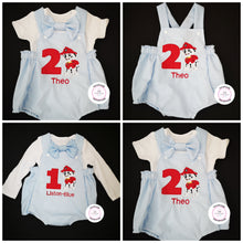 Load image into Gallery viewer, Marshall Inspired Birthday Romper Outfit 0m -24 months