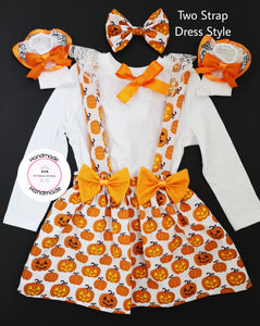 Spooky Pumpkin Outfits 0M - 5 years