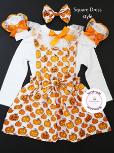 Spooky Pumpkin Outfits 0M - 5 years