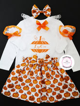 Load image into Gallery viewer, Spooky Pumpkin Personalised Whole Outfit Newborn -5 years