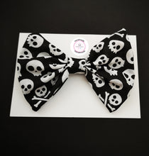 Load image into Gallery viewer, Halloween Bow 5 inch ( headband/clip )