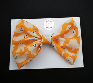 Halloween Bow 5 inch ( headband/clip )