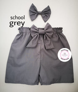 Plain Short and Hairbow 0m - 10 years