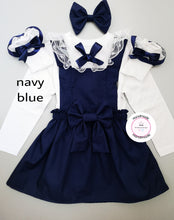 Load image into Gallery viewer, Plain Pinafore Square Dress Outfit 0m - 10 years