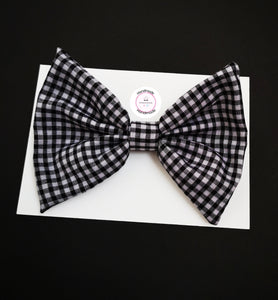 Gingham Bow