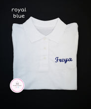 Load image into Gallery viewer, Personalised School Polo Top