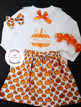 Load image into Gallery viewer, Spooky Pumpkin Personalised Whole Outfit Newborn -5 years