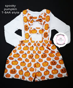 Dungaree Halloween Boys Outfit 0m - 5 years