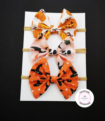 Halloween Baby Headband (pack of 3 )