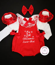 Load image into Gallery viewer, My 1st Christmas Outfit 0m - 24 months