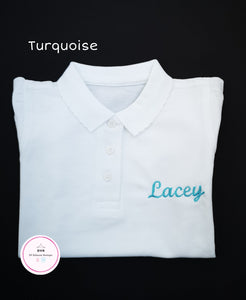 Personalised School Polo Top