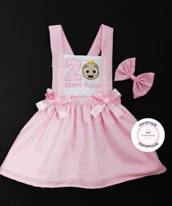 Melon J Dress Birthday Outfit 9m -5 years