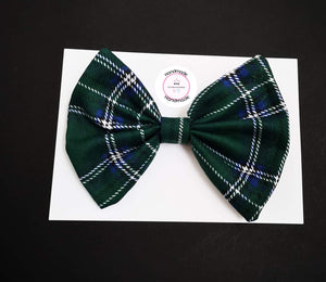 Christmas Tartan Hairbows