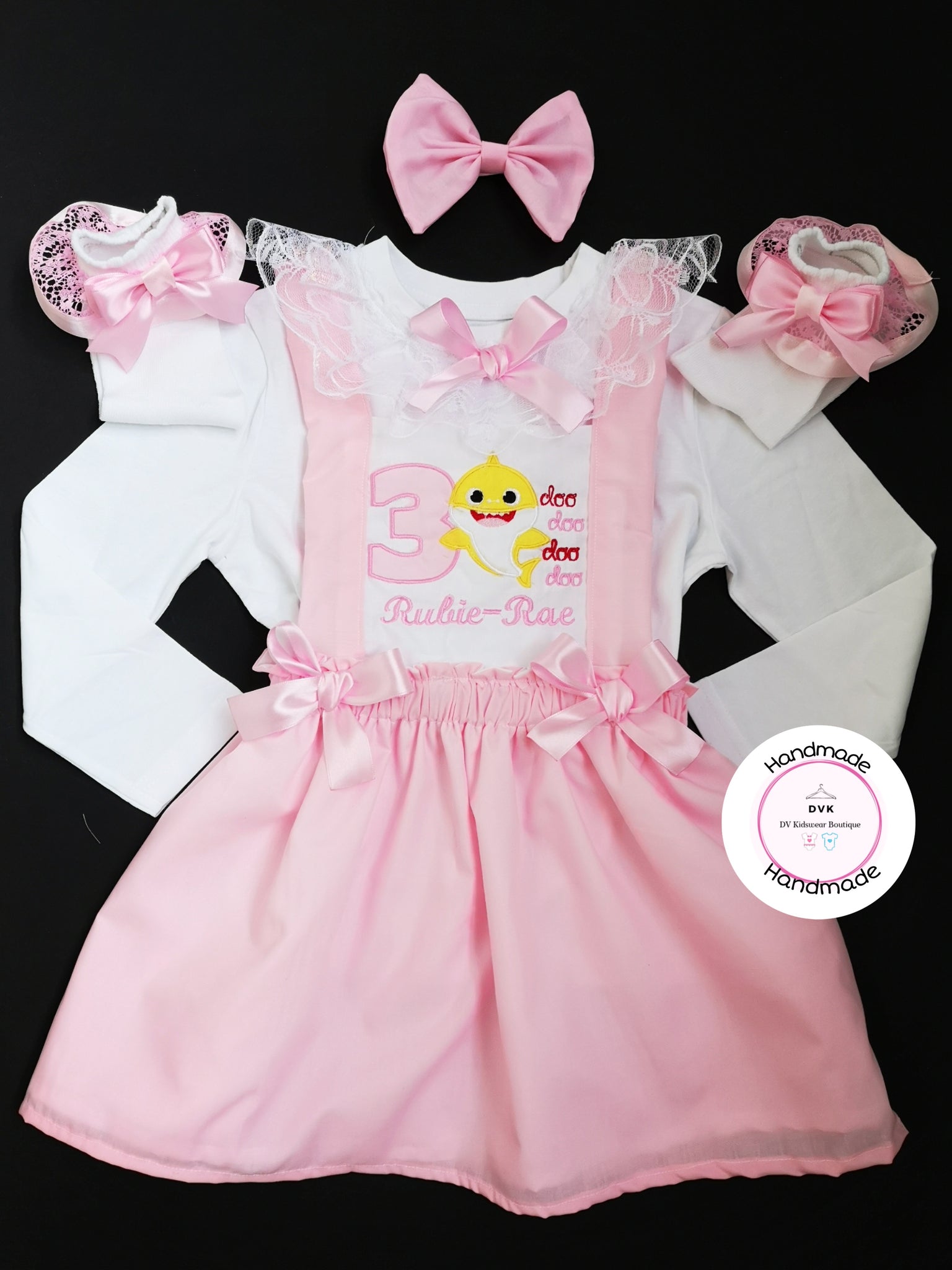 Baby shark dress sales 2t