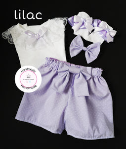 Dotty Short Outfit 0m - 10 years