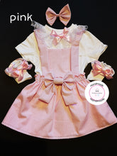 Load image into Gallery viewer, Stripe Pinafore Dress Outfit 0m - 10 years