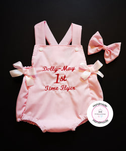 Create Your Own Text Romper Outfit 0m - 24 months